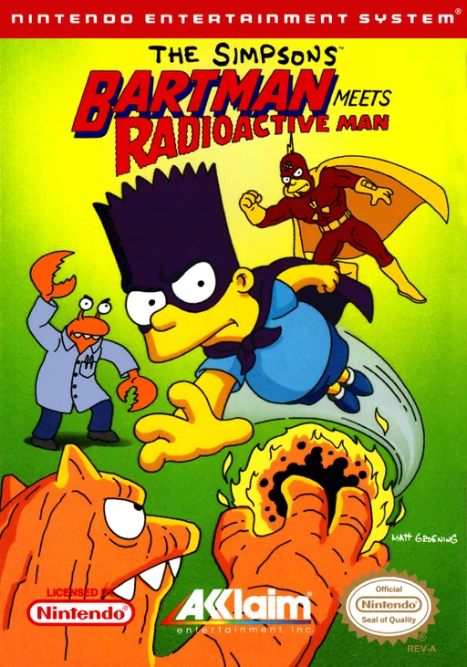 Simpsons, The - Bartman Meets Radioactive Man (USA) (Beta)